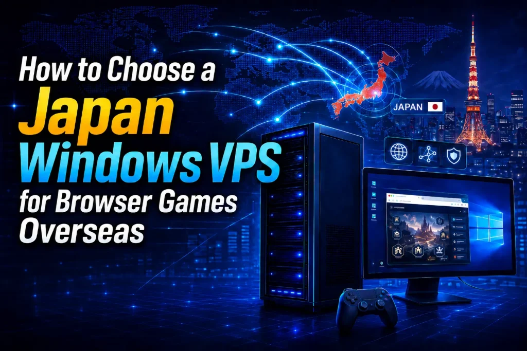 Choosing a Japan VPS for browser games