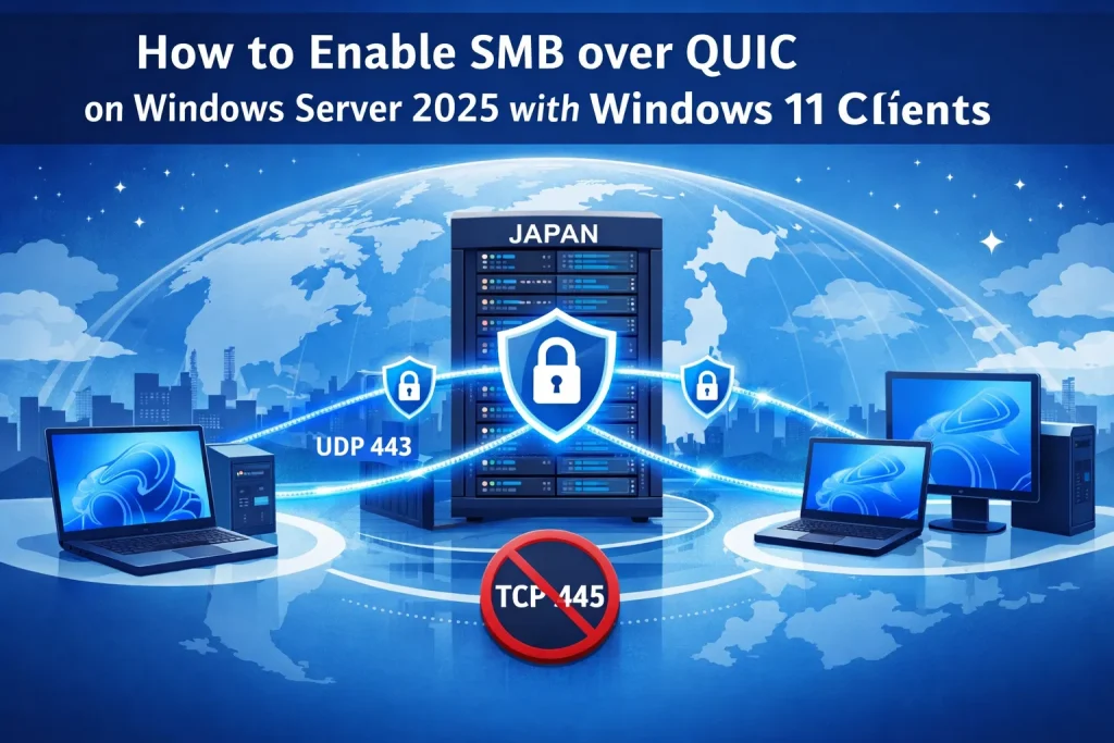 SMB over QUIC on Windows Server 2025